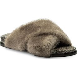Klapki damskie: Klapki WEEKEND MAXMARA - Gimmy 55211582600 Light Grey 005