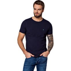 Koszulka C.Granatowa Josh. Koszulki męskie LANCERTO, xl, bez wzorów, z bawełny, z okrągłym kołnierzem, bez rękawów. W wyprzedaży za 79,90 zł.