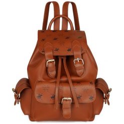 Beverly Hills P.C. damski plecak brązowy uni. Pomarańczowe plecaki damskie Beverly Hills P.C., bez wzorów. Za 219,00 zł.