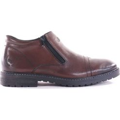 BOTKI MĘSKIE RIE B5394 BR. Botki męskie Rieker, bez zapięcia. Za 259,00 zł.