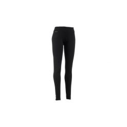 Legginsy trekkingowe Techwool 190 damskie. Czarne legginsy marki FORCLAZ, xl, z materiału. Za 129,99 zł.