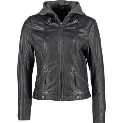 Gipsy TIFFY Kurtka skórzana black. Czarne kurtki damskie marki Gipsy, m, z materiału. Za 639,00 zł.