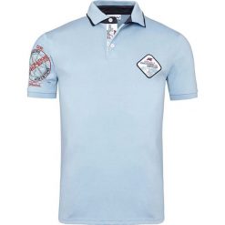 Koszulki polo: Koszulka polo „Loi” w kolorze błękitnym