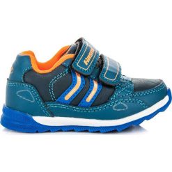 Buciki niemowlęce chłopięce: Hasby Buty dziecięce Blake niebieskie r. 22
