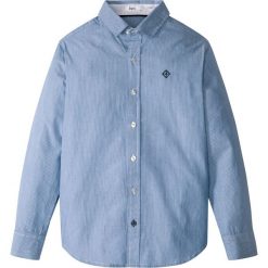 Koszula bonprix niebieski Chagall - biały w paski. Niebieskie koszule męskie bonprix, w paski, z klasycznym kołnierzykiem. Za 59,99 zł.