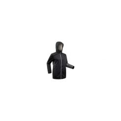 Bluza snowboardowa i narciarska SNB HDY damska. Czarne bluzy damskie WED'ZE, s, bez wzorów, z elastanu, z długim rękawem, długie, z kapturem. Za 149,99 zł.
