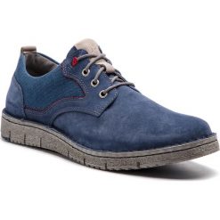 Półbuty JOSEF SEIBEL - Ruben 01 47701 949 541 Jeans/Kombi. Niebieskie półbuty zamszowe męskie marki Josef Seibel, na co dzień. Za 349,00 zł.