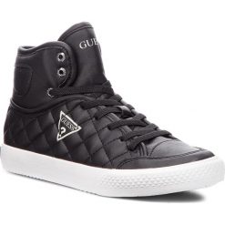 Sneakersy GUESS - FJVNN4 ELE12 001. Czarne półbuty damskie Guess, ze skóry ekologicznej. W wyprzedaży za 199,00 zł.