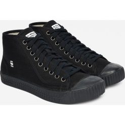 G-Star Raw - Trampki. Czarne trampki męskie G-Star RAW, bez wzorów, z materiału, retro, bez zapięcia. W wyprzedaży za 269,90 zł.