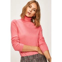 Answear - Sweter. Różowe swetry damskie ANSWEAR, s, bez wzorów, z dzianiny, bez rękawów. W wyprzedaży za 49,90 zł.
