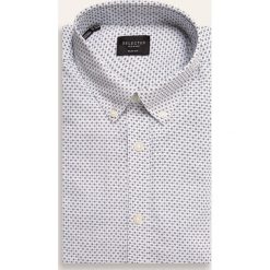 Selected - Koszula. Niebieskie koszule męskie Selected, s, bez wzorów, z bawełny, casualowe, button down, z długim rękawem. W wyprzedaży za 79,90 zł.