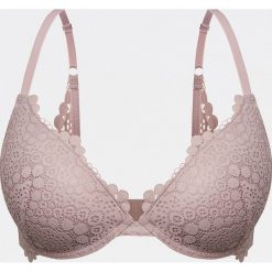Koronkowy biustonosz push up - Brązowy. Biustonosze Reserved. Za 59,99 zł.