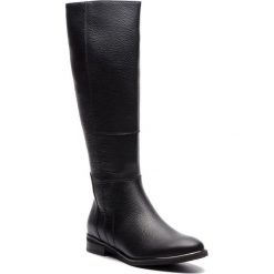 Oficerki LASOCKI - SM-258-584 Czarny. Czarne kozaki damskie Lasocki, ze skóry, bez obcasa, bez zapięcia. Za 429,99 zł.