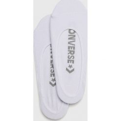 Converse - Skarpetki (2-pack). Białe skarpetki damskie marki Converse, z bawełny. W wyprzedaży za 34,90 zł.