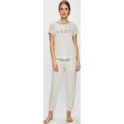 Dkny - Piżama. Czarne piżamy damskie DKNY, s, bez wzorów, z elastanu, bez rękawów. Za 419,90 zł.