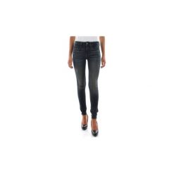 Jeansy skinny G-Star Raw D05700 8968 - 3301 DECONST MID SKINNY. Niebieskie jeansy damskie G-Star RAW, bez wzorów, z jeansu. Za 310,37 zł.