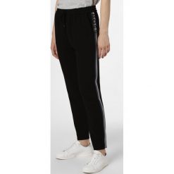 BOSS Casual - Spodnie damskie – Safalir1, czarny. Czarne spodnie damskie BOSS Casual, w paski. Za 549,95 zł.