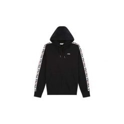 Bluzy Fila 687023 DAVID. Czarne bluzy męskie Fila, s, bez wzorów, bez kołnierzyka, bez rękawów, bez kaptura. Za 298,62 zł.