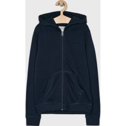 Pepe Jeans - Bluza dziecięca 128-180 cm. Szare bluzy chłopięce Pepe Jeans, bez wzorów, z bawełny, bez rękawów, z kapturem. W wyprzedaży za 199,90 zł.