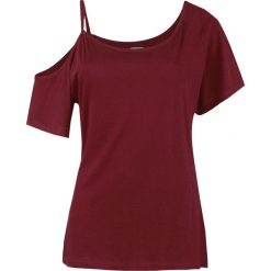 RED by EMP Soft Shoulder Koszulka damska bordowy. Czerwone t-shirty damskie marki RED by EMP, m, z asymetrycznym kołnierzem. Za 66,90 zł.