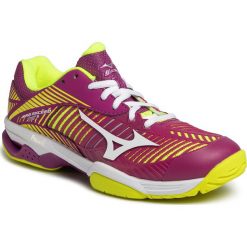 Buty MIZUNO - Wave Exceed Tour 3 Ac 61GA187167 Fioletowy Zielony. Zielone buty sportowe damskie Mizuno, bez wzorów, z tworzywa sztucznego, sportowe, tenisowe, mizuno wave. W wyprzedaży za 479,00 zł.