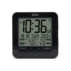 Budzik ALECTO AK-20 Czarny. Czarne, cyfrowe zegarki męskie ALECTO. Za 126,99 zł.