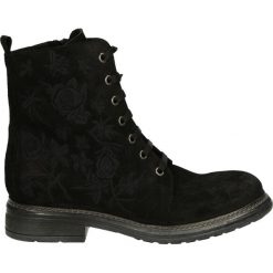 Botki - 4021 CRO NERO. Czarne botki damskie zamszowe marki Venezia. Za 269,00 zł.