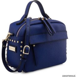 Torebka na ramię LIN Cobalt Blue. Niebieskie torebki klasyczne damskie marki Pakamera. Za 230,00 zł.