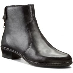 Botki damskie lity: Botki RIEKER - Y0773-00 Schwarz