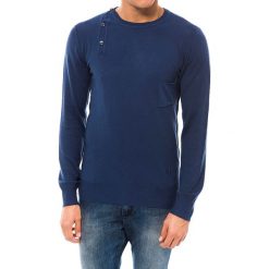 Swetry rozpinane męskie: Sweter w kolorze granatowym