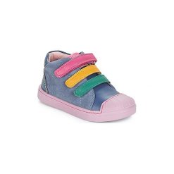 Buty Dziecko Agatha Ruiz de la Prada 181920 SUPREM. Niebieskie trampki dziewczęce marki Agatha Ruiz de la Prada, bez wzorów, bez zapięcia. Za 223,20 zł.