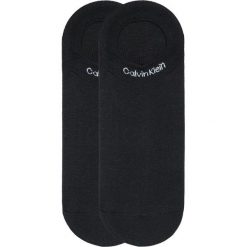 Calvin Klein 2-pack Skarpetki Czarny. Czarne skarpetki damskie Calvin Klein, bez wzorów, z elastanu. Za 64,95 zł.