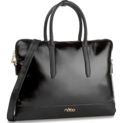 Torba na laptopa NOBO - NBAG-E1180-C020 Czarny. Czarne torby męskie skórzane marki Nobo, bez wzorów, ze skóry ekologicznej. W wyprzedaży za 139,00 zł.