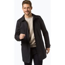 Tiger of Sweden - Płaszcz męski – Carred Z, niebieski. Niebieskie płaszcze męskie Tiger of Sweden, m, bez wzorów, eleganckie, bez kaptura. Za 349,95 zł.