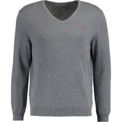 Swetry klasyczne męskie: Napapijri DAKSHIN Sweter dark grey melange