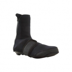 Ochraniacze na buty na rower 100. Czarne buty skate męskie B'TWIN, z neoprenu, rowerowe. Za 49,99 zł.