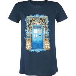 Bluzki damskie: Doctor Who Tardis Koszulka damska granatowy