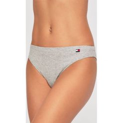 Tommy Hilfiger - Brazyliany. Szare majtki damskie m, z elastanu. W wyprzedaży za 59,90 zł.