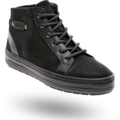 SNEAKERSY BALDININI. Czarne sneakersy męskie Baldinini, na sznurówki. Za 984,50 zł.