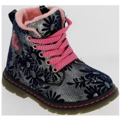 V+J Buty Zimowe Za Kostkę Dziewczęce 26 Niebieski. Niebieskie buty dziewczęce zimowe V+J, za kostkę, na sznurówki. W wyprzedaży za 117,00 zł.
