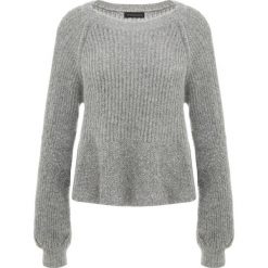 TWINSET Sweter grigio mel argento. Szare swetry klasyczne damskie marki Twinset, m, z wiskozy. Za 749,00 zł.