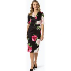 Ted Baker - Sukienka damska – Gilanno, czarny. Czarne sukienki damskie Ted Baker, w paski, eleganckie, z dekoltem w serek, bez rękawów. Za 699,95 zł.