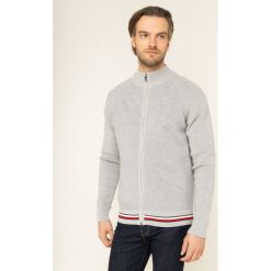 Sweter TOMMY HILFIGER Luxury Branded MW0MW11692. Szare swetry męskie TOMMY HILFIGER, xxl, bez wzorów, z elastanu, klasyczne, z klasycznym kołnierzykiem, bez kaptura. W wyprzedaży za 359,00 zł.