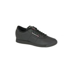 Trampki Reebok Sport Classic Princess J95361. Czarne buty sportowe damskie marki Reebok Sport, bez wzorów, bez zapięcia. Za 199,99 zł.
