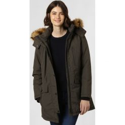 Marie Lund - Parka damska, zielony. Zielone parki damskie Marie Lund, bez wzorów, prążkowane, bez kaptura. Za 589,95 zł.