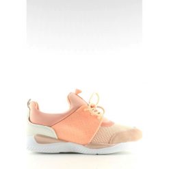 Ultra lekkie buty sportowe różowe BY-069 Pink. Różowe buty sportowe damskie ButyModne, bez wzorów, z tkaniny, na sznurówki. Za 74,46 zł.