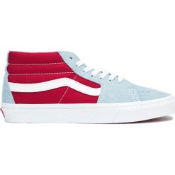 Vans Sk8 Tenisówki Niebieski. Niebieskie trampki męskie Vans, bez wzorów, ze skóry, bez zapięcia. Za 376,95 zł.
