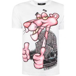 Domrebel T-shirt "Minou". Różowe bluzki damskie Domrebel, bez wzorów, z bawełny, z okrągłym kołnierzem, bez rękawów. Za 549,00 zł.