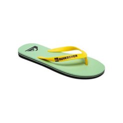 Quiksilver Sandały Męskie Molokai Black / Green / White aqyl100601-Xkgw (Rozmiar 44). Czarne sandały męskie marki Quiksilver, bez zapięcia. W wyprzedaży za 50,00 zł.