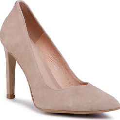Szpilki BALDACCINI - 14800/02 Gaya Zamsz/E. Brązowe półbuty damskie Baldaccini, bez wzorów, ze skóry, eleganckie, bez obcasa, na obcasie, bez zapięcia. Za 289,00 zł.